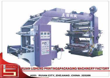 Китай Автоматические 4 красят печатную машину flexo для полиэтиленового пакета, Rewinder/размотчицы поставщик