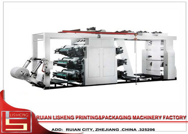 Китай PLC контролирует 6 печатаний стороны двойника печатной машины Flexo цветов с доктором лезвием поставщик