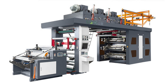 Китай высокоскоростной центральный тип печатная машина барабанчика 6color хозяйственной сумки flexographic поставщик