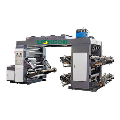 Китай Lisheng 4 красит двойной крен печатной машины Flexo стороны для того чтобы свернуть печать поставщик