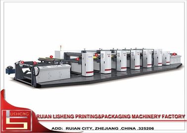 Китай Блок печатания Flexo цвета быстрого хода 10 с электронной выпрямляя системой поставщик