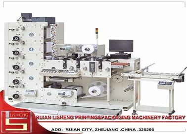 Китай Печатная машина ярлыка Lntermittent Multicolor Letterpress роторная, 60m/min поставщик