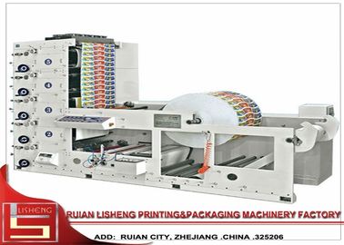 Китай Печатная машина высокоскоростного ярлыка автоматическая Flexographic с UV системой поставщик