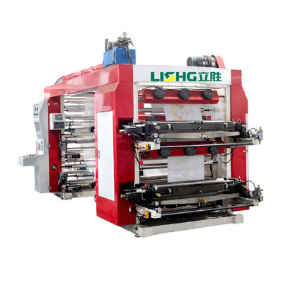 6color штабелируют тип сторону двойника HDPE BOPP OPP LDPE печатая Flexographic печатную машину поставщик