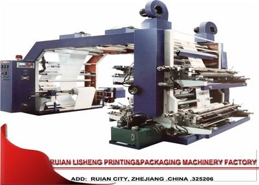 Печатная машина Flexo цвета ременной передачи 4, печатная машина flexo полиграфа поставщик
